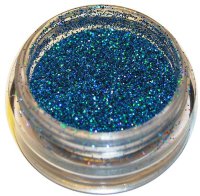 Блестки(glitter) в банке 1 гр. синий