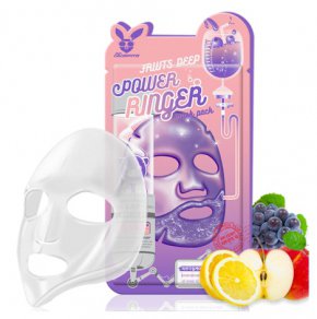 Тканевая маска д/лица Фруктовая FRUITS DEEP POWER Ringer mask pack