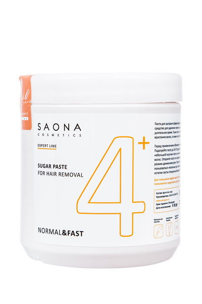 Сахарная паста Saona Cosmetics 4+ НОРМАЛЬНАЯ (NORMAL&FAST) 1000 гр
