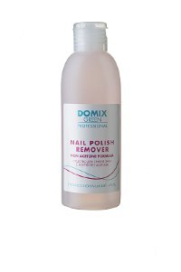 Жидкость для снятия лака Domix 200 ml без ацетона Nail polish remover жидкость non acetone formula 