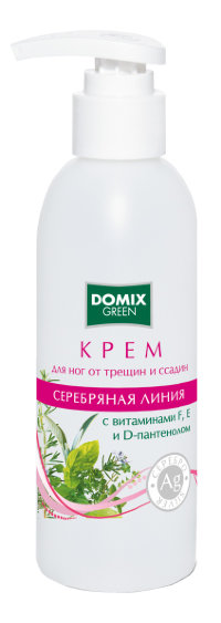 Крем для ног Domix от трещин и ссадин 200 ml