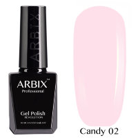 Гель-лак Arbix Candy (Воздушное Безе) №02, 10мл