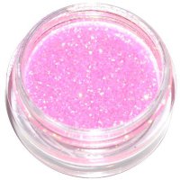 Блестки(glitter) в банке 1 гр.светло-розовые голограмма