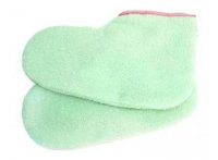 Носки махровые для парафинотерапии зеленые