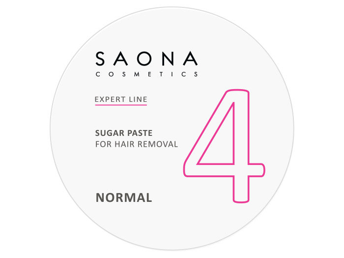 Сахарная паста Saona Cosmetics 4 НОРМАЛЬНАЯ (NORMAL) 200 гр