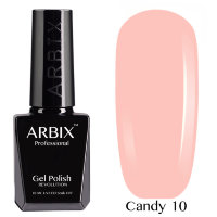 Гель-лак Arbix Candy (Нежный Поцелуй) №10, 10мл