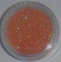 Блестки(glitter) в банке 1 гр. персик голограмма