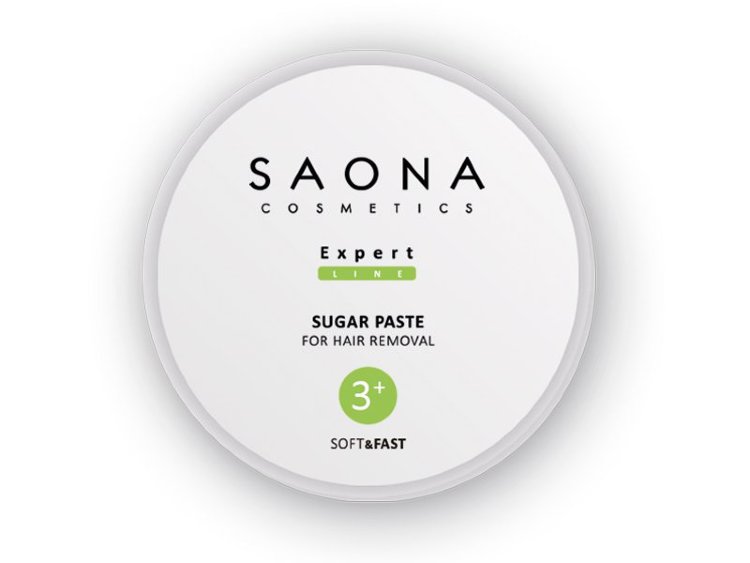 Сахарная паста Saona Cosmetics 3+ МЯГКАЯ (SOFT&FAST)200 гр