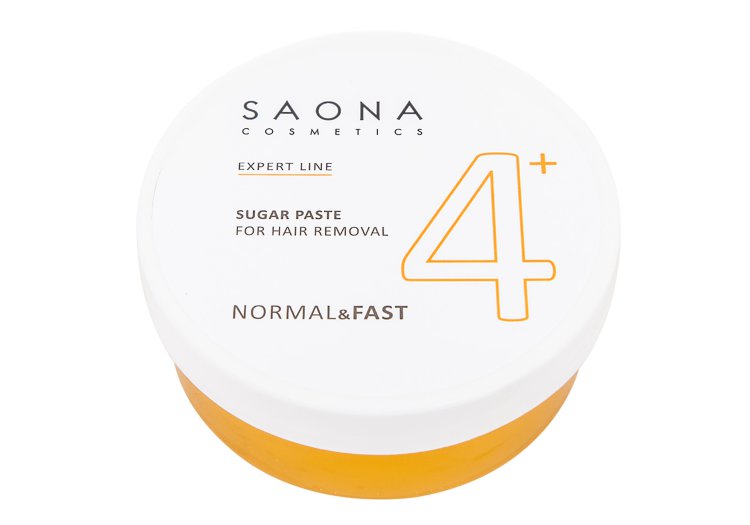 Сахарная паста Saona Cosmetics 4+ НОРМАЛЬНАЯ (NORMAL&FAST) 200 гр