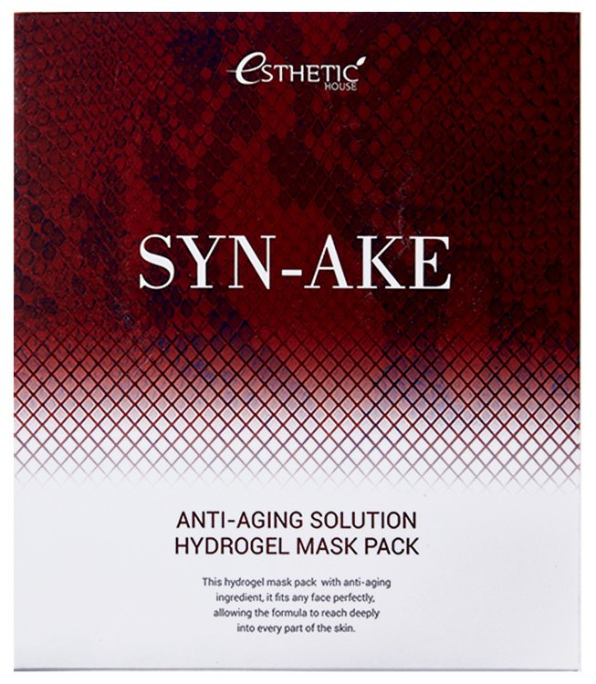 Гидрогелевая маска д/лица SYN-AKE ANTI-AGING SOLUTION HYDROGEL MASK PACK