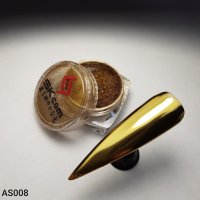  Зеркальный блеск SK-COM золото AS-08