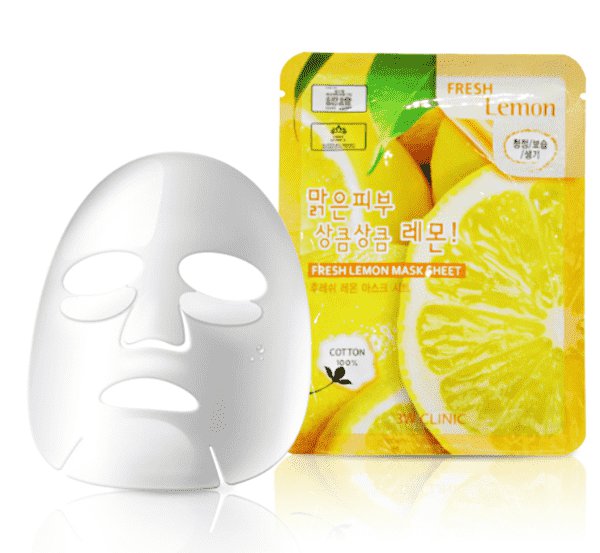 Тканевая маска для лица ЛИМОН Fresh Lemon Mask Sheet
