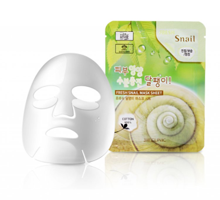Тканевая маска для лица МУЦИН УЛИТКИ Fresh Snail Mucus Mask Sheet