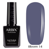 Гель-лак Arbix Bloom (Тёмная Сирень) №14, 10мл