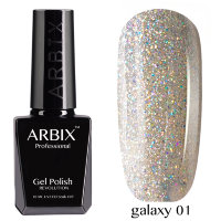 Гель-лак Arbix Galaxy (Звёздная Пыль) №01, 10мл