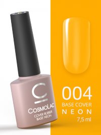 Cosmolac База Neon Cover Rubber №4, 7.5 мл "Полцарства за морковку"