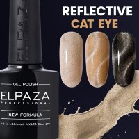 Elpaza Гель-лак Reflective Cat Eye №02, 10 мл