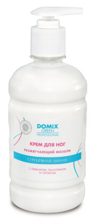  Крем для ног Domix размягчающий мозоли 500 ml