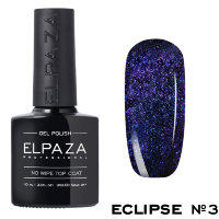 ELPAZA Eclipse No Wipe Top,топ без липкого слоя с эффектом №3, 10 мл.