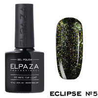 ELPAZA Eclipse No Wipe Top,топ без липкого слоя с эффектом №5, 10 мл.  
