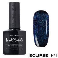 ELPAZA Eclipse No Wipe Top,топ без липкого слоя с эффектом №1, 10 мл.