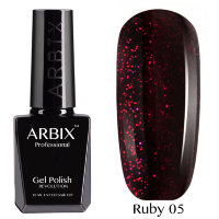 Гель-лак Arbix Ruby (Сказки Шахерезады) №05, 10мл