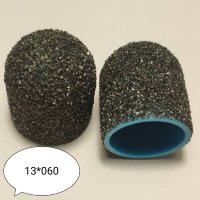 Колпачки песочные на пластиковой основе черные  13мм\60грит