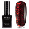 Гель-лак Arbix Ruby (Рубиновый Блеск) №10, 10мл
